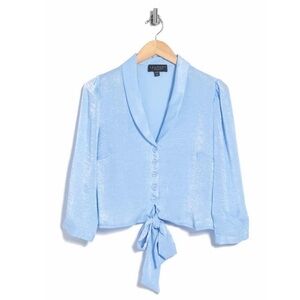 Laundry by Shelli Segal Knit Hem Blouse